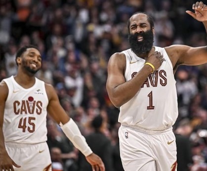 mk体育-拒绝18分大逆转！米切尔轰31+7+4，哈登23投21分，骑士争3不如保4